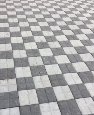 8"x8" Stone Finish