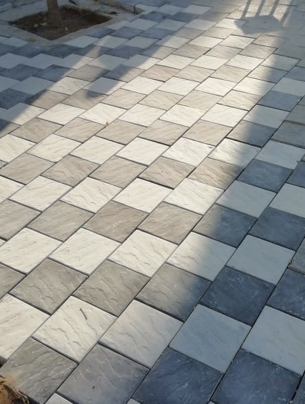 8"x8" Stone Finish